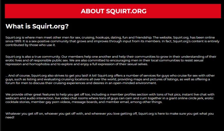 Squirt Review 2023 – Menschen auf eine ganz neue Art treffen